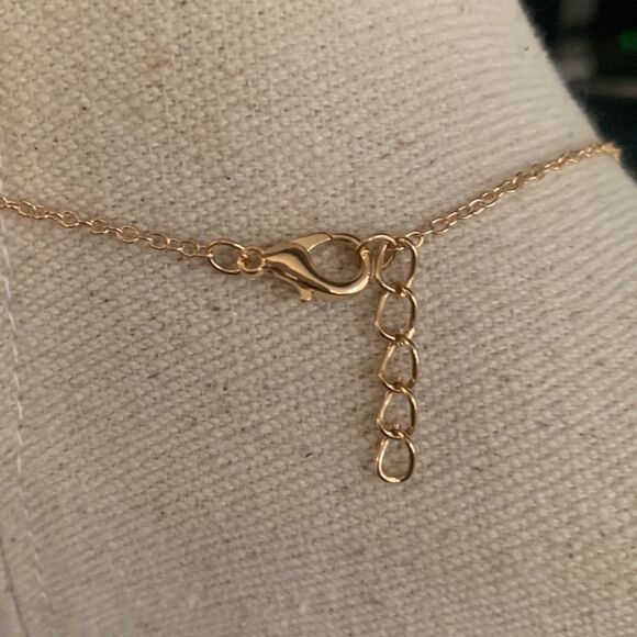 Men’s Handmade White Pink Healing Hexagon Pendant Necklace - Boho Spiritual - Picture 6 of 9